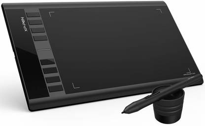 XPPEN XP Pen Star03 V2  Graphics Drawing Tablet Pen Tablet (10”x6” Size, 8192 Levels of Pressure Sensitivity, Battery-Free Stylus, 8 Shortcut Keys and 8 nibs) 10 x 6 inch Graphics Tablet