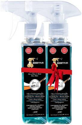 Boogeyman Stainless Steel Cleaner For Appliances, Bathroom Scales, Shower Enclosure Kitchen Faucet Stainless Steel, Spray Bottle(Pack of 2)