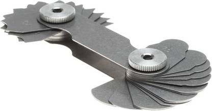 Jaibros JAIBROS radius gauge 1 mm to 7 mm 34 leaves Radius Gauge