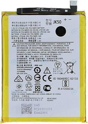 RD Traders Mobile Battery For  MOTOROLA MOTOROLA One Power JK50