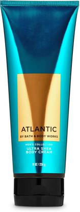 BATH & BODY WORKS ATLANTIC BODY CREAM FOR MEN 226 GM