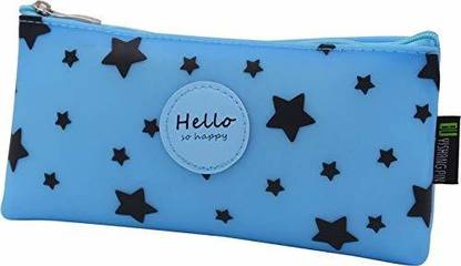 KADEAUX Blue Star Design Stars Design, Beautiful Pattern Art Polyester Pencil Box