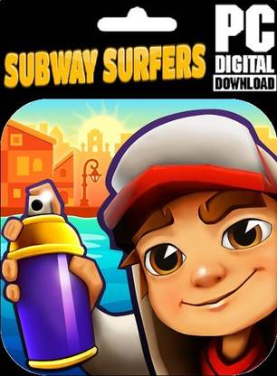 SUBWAY SURFERS (DIGITAL DOWNLOAD DVD ) ( ONLY 1 PC)