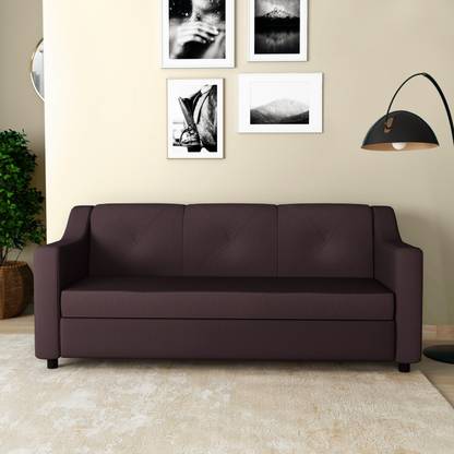 Rej Interio Monarch Leatherette 3 Seater Sofa In India At Flipkart Com Rej Interio Monarch Leatherette 3, Monarch Leather Sofa