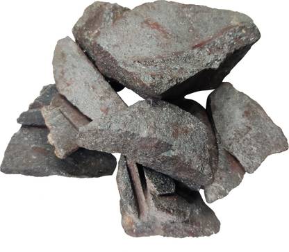 Shubhanjali Natural Hematite Rough Raw Stone 200 Grams Regular Asymmetrical Crystal Stone