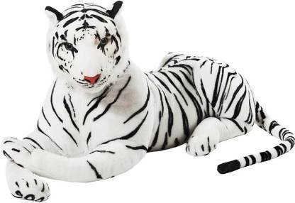 abhishek trading company Soft Lovable Hugable White Tiger Soft Toy For Kids Toys Bithday Gift - 30 cm (Multicolor)  - 30 cm
