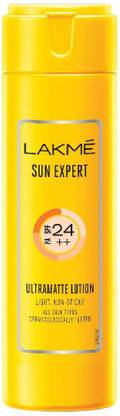 Lakmé Sunscreen - SPF 50 PA++ sun expert pa ultramatte lotion