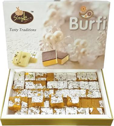 Singla Moong dal Burfi Sweet 1Kg Box
