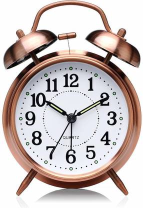 ALLTACK IN Analog 18 cm X 16 cm Wall Clock