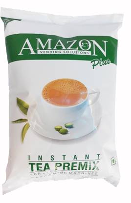 Amazon Vending Solutions Amazon Plus Instant Tea premix Cardamom Flavor 1kg Cardamom Instant Tea Pouch