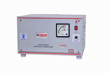 DACHI 3 KVA Automatic Mainline Voltage Stabilizer from Input Working Range (40V-280V) with Stabilizer ON/Off MCB (Single Phase) Voltage Stabilizer