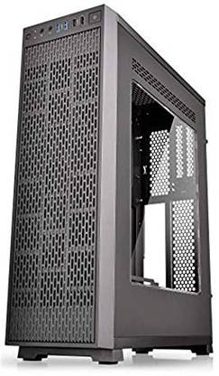 Thermaltake Slim Small Form Factor Full tower Cabinet with USB 2.0 and USB 3.0 Ports Compatible with Gaming Console