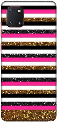 PNBEE Back Cover for Samsung Galaxy Note10 Lite, SM-N770 - Lining Print Case Cover