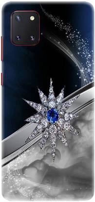 PNBEE Back Cover for Samsung Galaxy Note10 Lite, SM-N770 - Diamond Pattern Print Case Cover