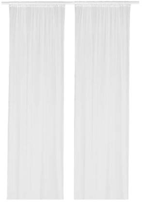 IKEA 300 cm (10 ft) Polyester Long Door Curtain (Pack Of 2)
