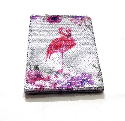 Prezzie Villa Flamingo Magic Sequins Diary A5 Diary Yes 150 Pages