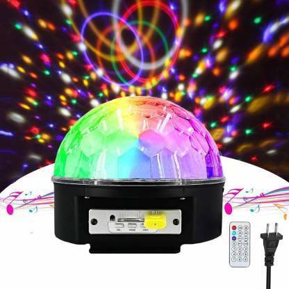 S Saif Led Mp3 Crystal Magic Ball Stage Effect Light Dj Club Disco Party Lighting Disco Ball Set