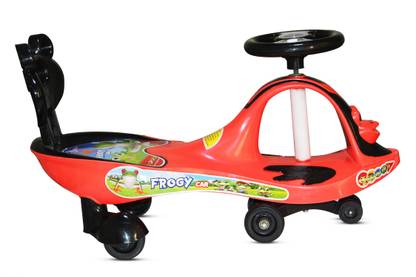 AKSHAT Froggy Gyro Swing Car With Easy Steering Wheel Rideons & Wagons Non Battery Operated Ride On