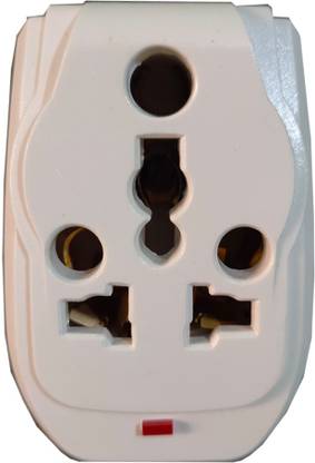 Hiru 3 Pin Universal Multiplug Socket Light to Power Three Pin Plug Light to Power 3 Pin Universal Multiplug Three Pin Plug