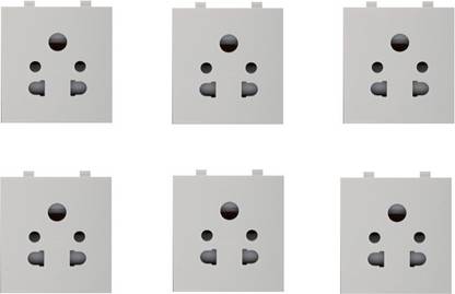 ANCHOR Roma Switch Set of 6 10 A Five Pin Socket