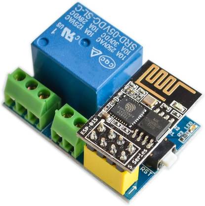 KTC CONS LABS ESP8266 ESP-01S 5V WiFi Relay Module Internet OfThings Smart Home Remote Control Switch Phone APP ESP01 ESP-01 Wireless WIFI Module Power Supply Electronic Hobby Kit