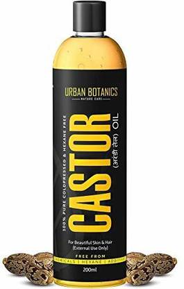 UrbanBotanics Pure Cold Pressed Castor Oil For Skin &  Hair Oil
