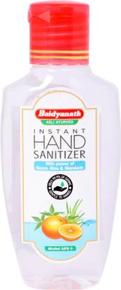 Baidyanath Instant  (Alcohol Based) (50Ml) Pack of 4 Hand Sanitizer Bottle
