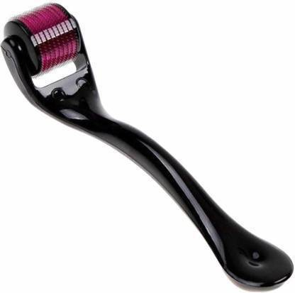 ishi Derma Roller 0.5 MM 540 Titanium Micro Needles For Facial Skin,Skin Rejuvenate And Beard Growth(Pack of 1) (50 g) Roller 0.5 MM 540 Titanium Micro Needles For Facial Skin,Skin Rejuvenate And Beard Growth(Pack of 1) (50 g) Massager