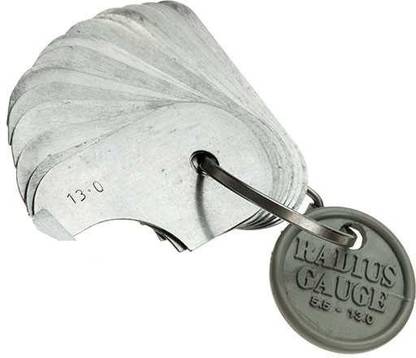 Jaibros RADIUS GAUGE 5.5 TO 13 MM RING TYPE Radius Gauge