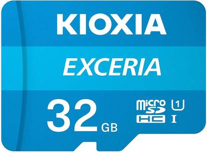 kioxia EXCERIA 32 GB MicroSDXC UHS Class 1 100 MB/s  Memory Card