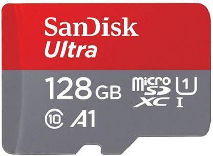SanDisk S_MC_128Gb ULTRA 128 GB SD Card Class 10 100 MB/s  Memory Card Compatible with Mobile