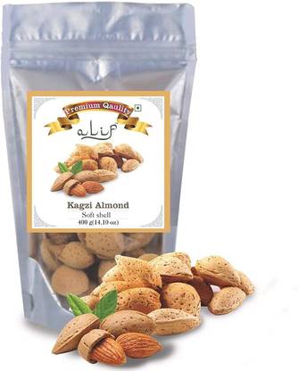 alif Kashmiri Kagzi Almonds Inshell, Badam with Shell Almonds