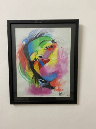 Ritika ABC123456 Acrylic 16 inch x 14 inch Painting