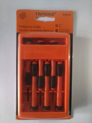 TAPARIA PSFP 6 Precision Screwdriver Set