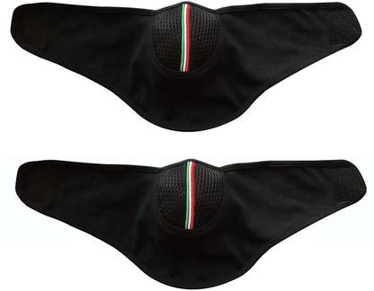 BIGWHEEL Black Bike Face Mask for Boys & Girls