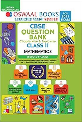 Oswaal CBSE Question Bank Class 11 Mathematics
