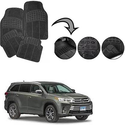 AdroitZ Rubber Standard Mat For  Toyota Highlander