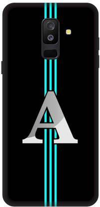 SSMORYA Back Cover for Samsung Galaxy J8, A text Black Multicolour Printed