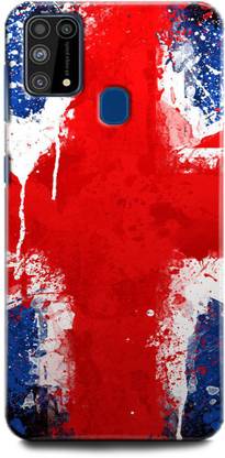 INDICRAFT Back Cover for Samsung Galaxy M31 UK, UNITED KINGDOM FLAG, FLAG,