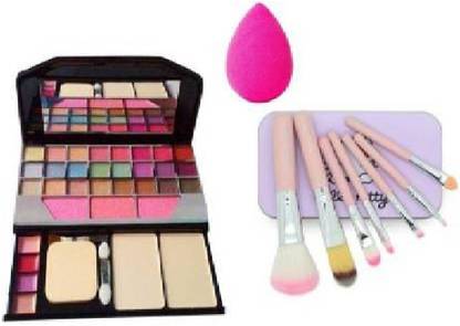TBZ 24 eyeshadow ,1sponge puff (combo kit) (3 Items in the set)