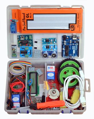 DROID Arduino Based Kit - Robotics/Artificial Intelligence(AI) For Beginners & Advance Learners Electronic Components Electronic Hobby Kit