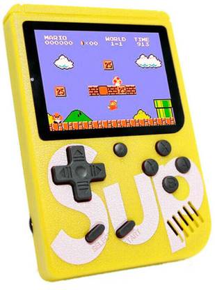 TohuBohu SUP Game Yellow Y44 1 GB with Mario/Super Mario/DR Mario/Contra/Turtles & Other 400+ Games