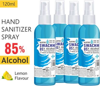 Austro Labs SWACHH HAND SANITIZER SPRAY Sanitizer Spray Bottle