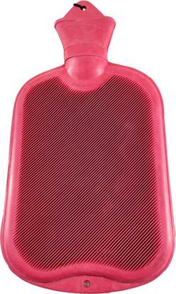 DUCKBACK Leakproof Rubber Bottle With Brass Metal Cap One Side Ripped Non-electrical 1.5 L Hot Water Bag