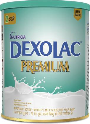 DEXOLAC Premium 2 Follow-Up Formula (After 6 Months) Tin - 400Gm