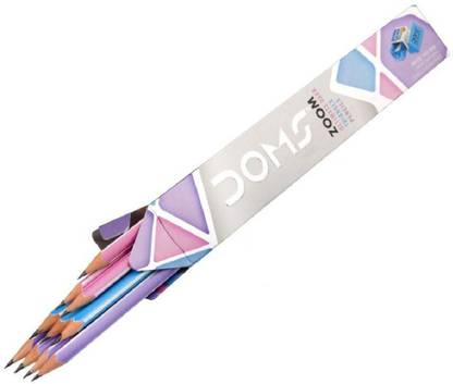 DOMS Zoom Ultimate Dark Triangle Pencil (Pack of 1) Pencil