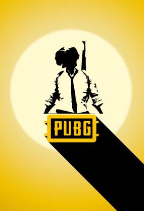 Pubg Player Paper Print