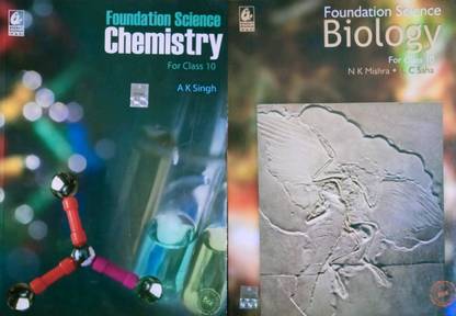 Foundation Chemistry & Biology Class 10 (Combo Pack)
