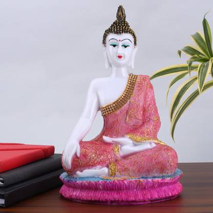 Flipkart Perfect Homes HOLY BUDDHA STATUE Decorative Showpiece  -  27 cm