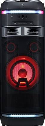LG OK75, Karaoke Playback, DJ Effect, DJ Pad, Party Lighting, Party Speaker 1000 W Bluetooth Party Speaker